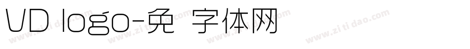 VD logo字体转换